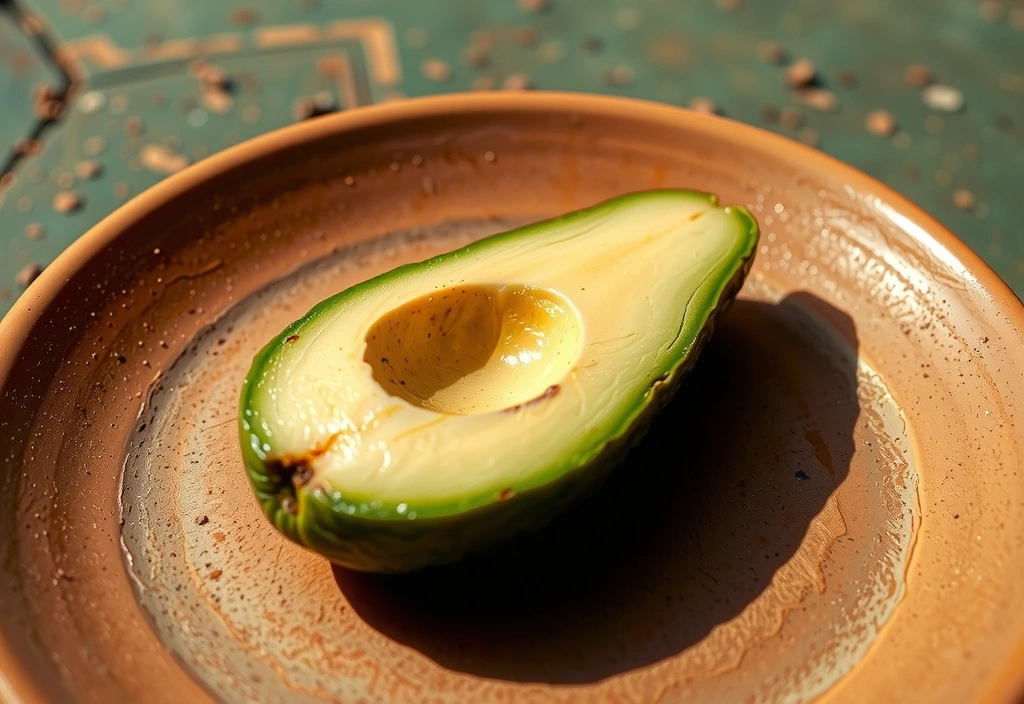 Frische, natürliche Lebensmittel auf Terrakotta-Platte